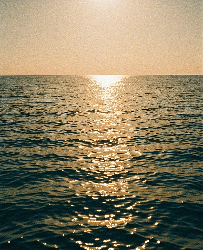 Sunlight on water